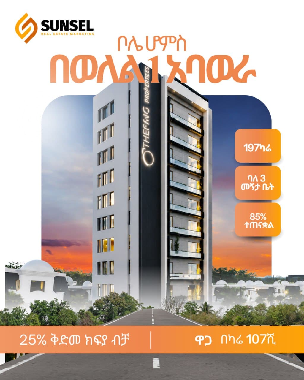 Sunsel Properties campaign design